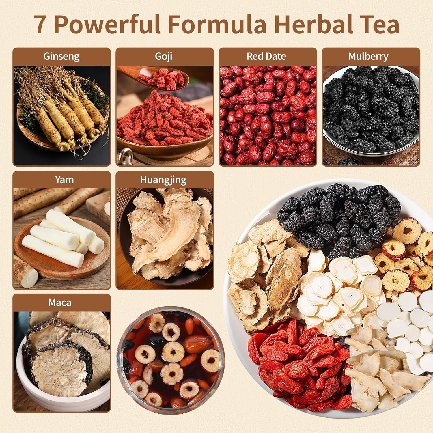Ginseng Treasure Herbal Tea